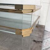 Plexiglas showcase coffee table