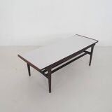 Vintage coffee table with reversible top, The Netherlands 1950's