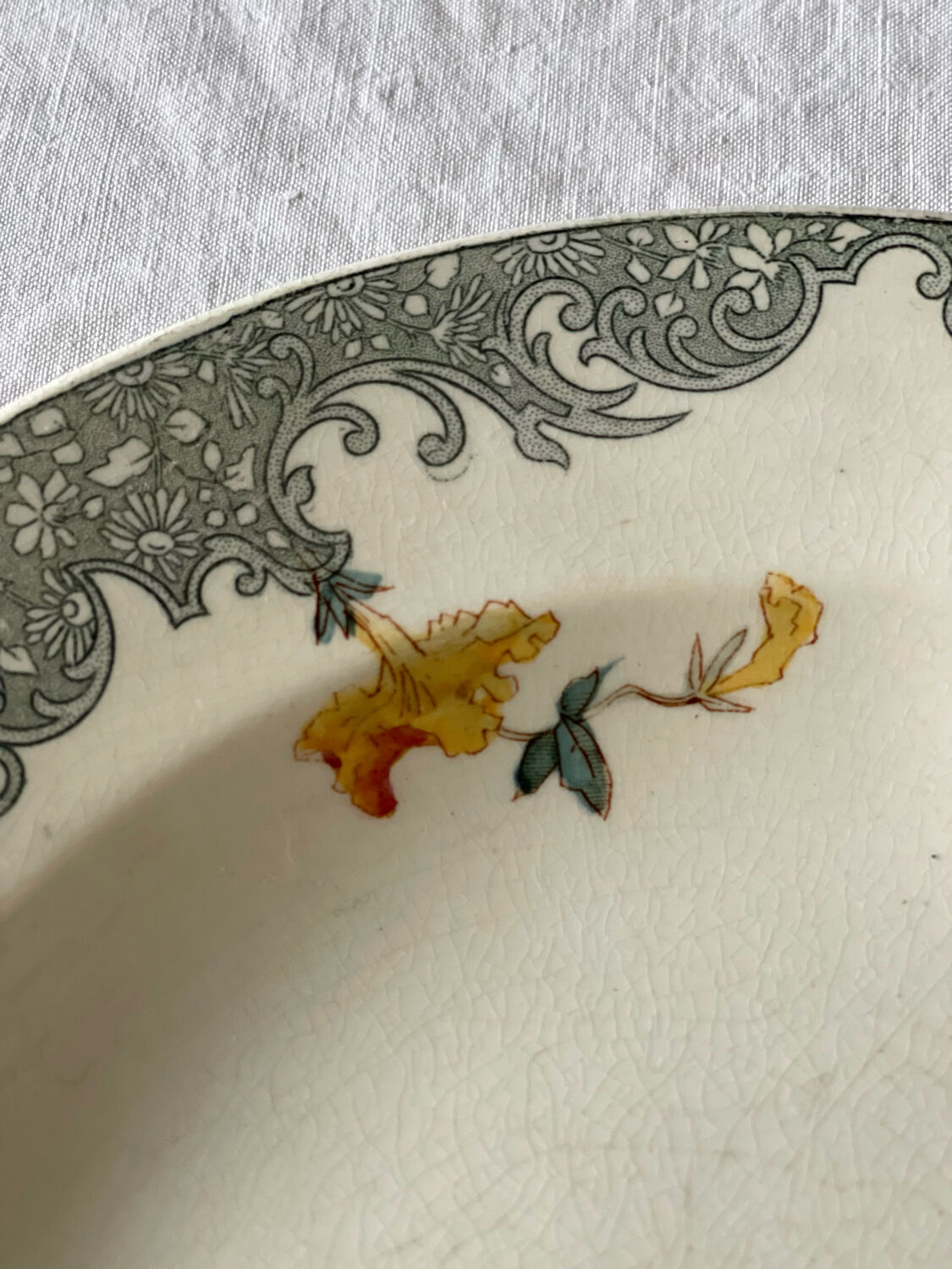 Old plate early XX th