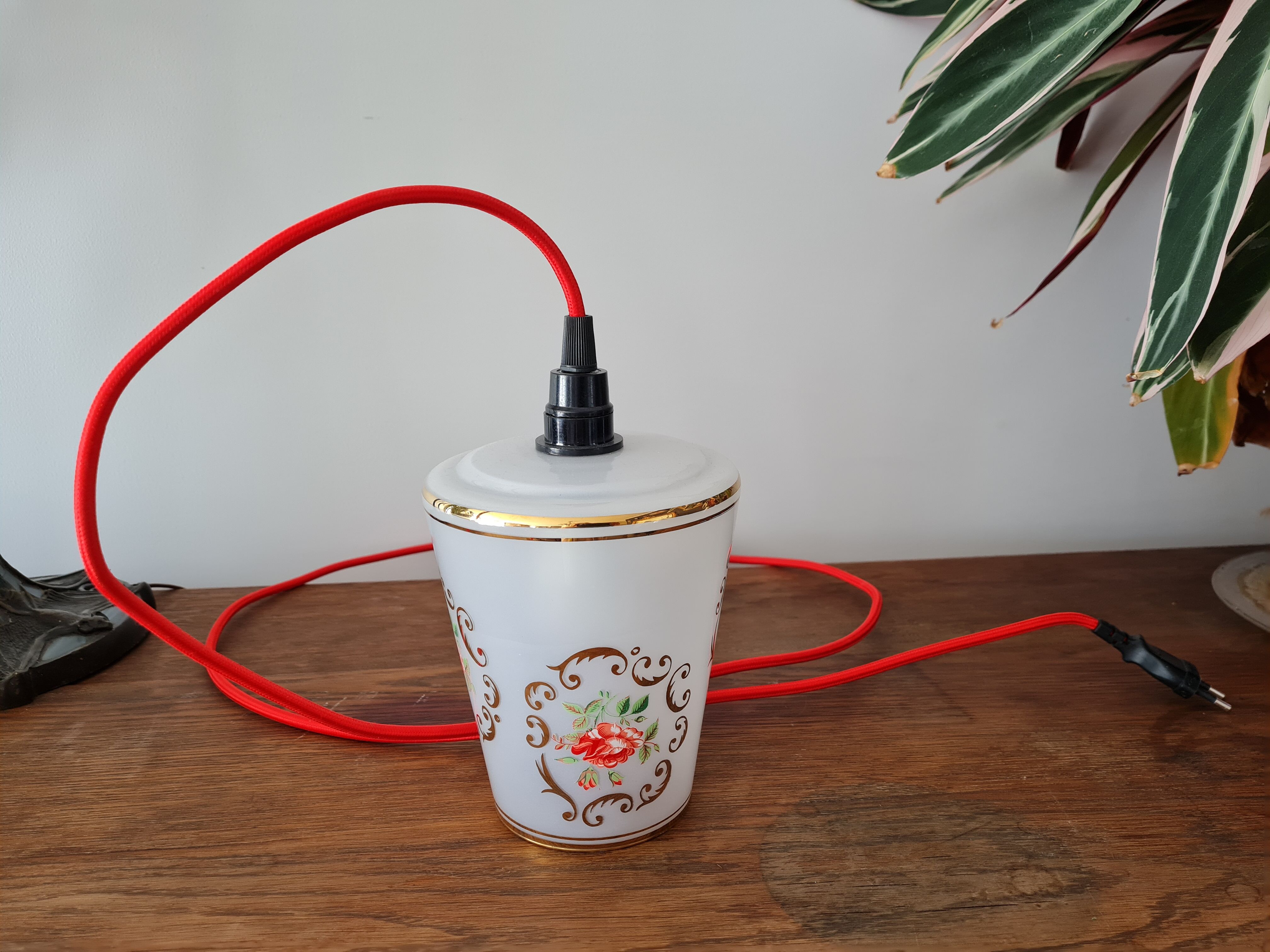 Vintage hand lamp