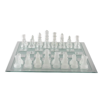 Glass chess game