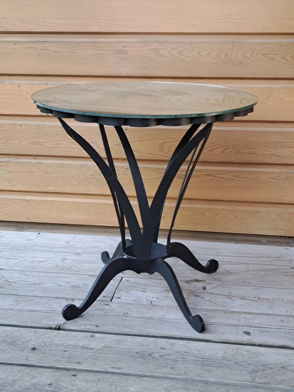Table basse fer forgé