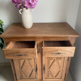 Oak buffet – restoration inspired by wabi-sabi