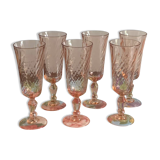 Rosaline champagne flutes