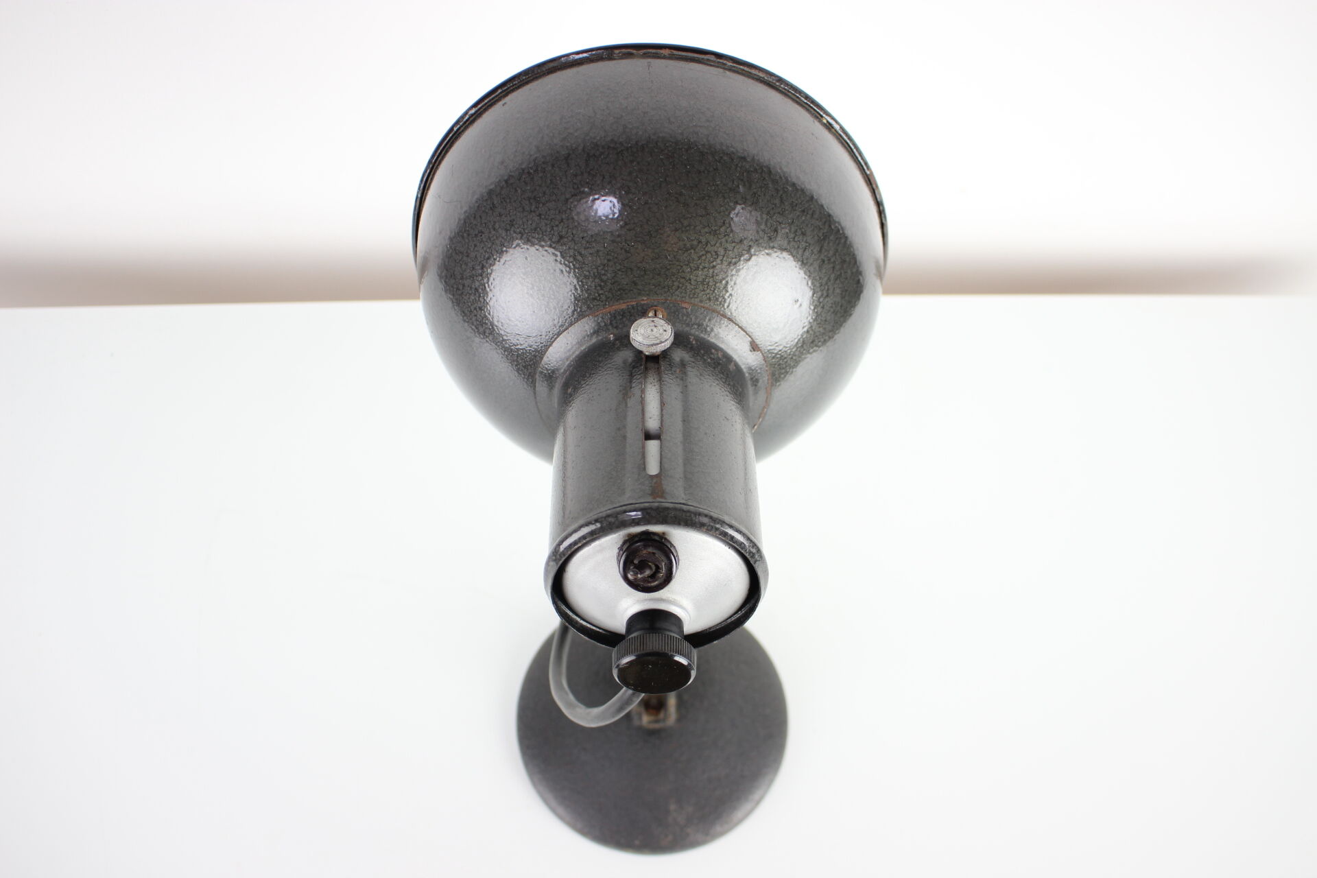 Vintage industrial adjustable table lamp, 1950's