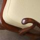 pair of mahogany and cane armchairs. English work (1960s).
