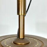 Mid-century Stilnovo brass pendant light from 50s