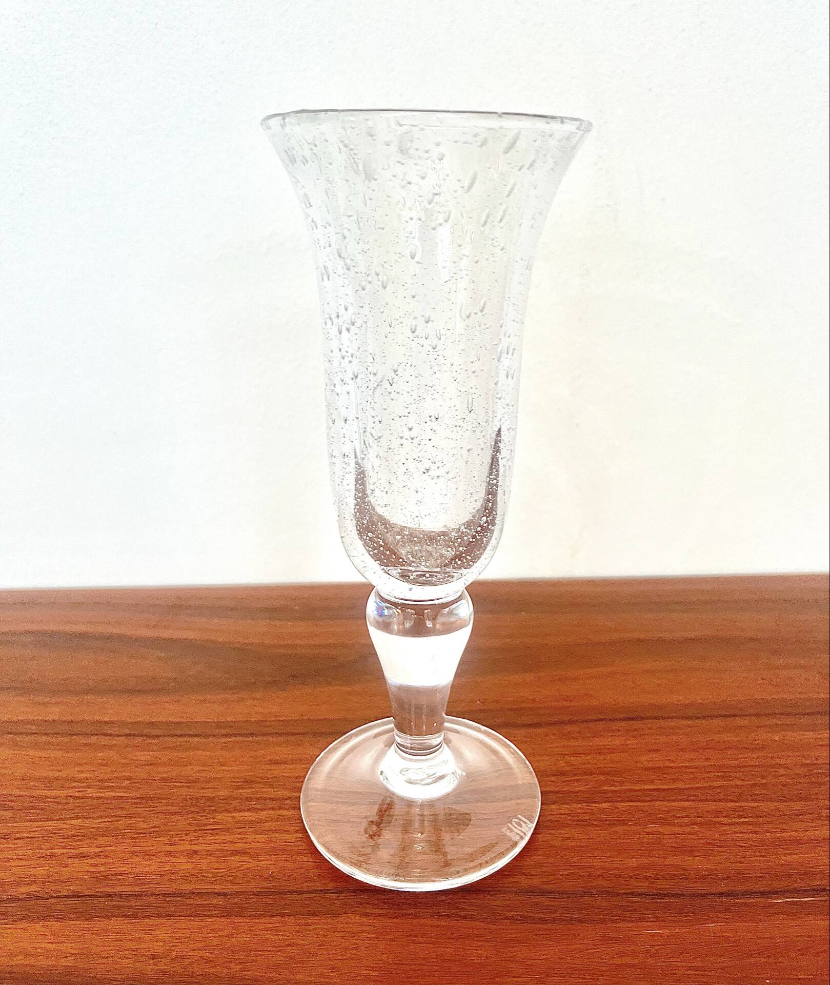 Série de 6 verres Biot signés
