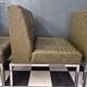 Ensemble suite de 3 chauffeuses fauteuils Vintage
