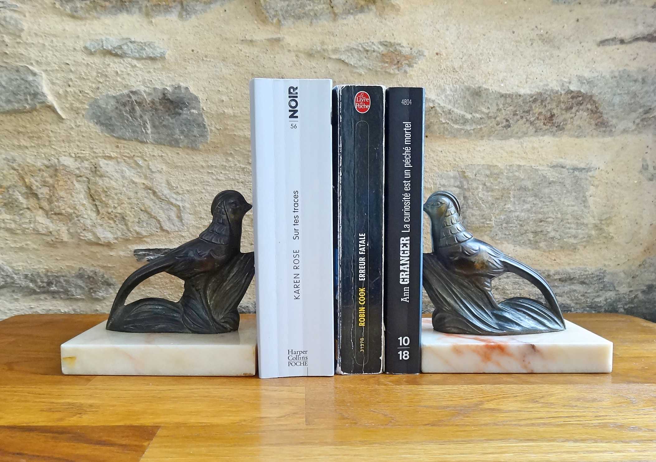 Greenhouse art deco books "birds" marble and regulates