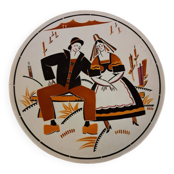 Decorative Plate by Géo Condé