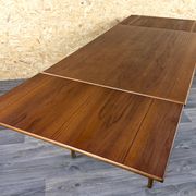 1960s 1970s Teak Dining Table Danish Modern Design Made in Denmark