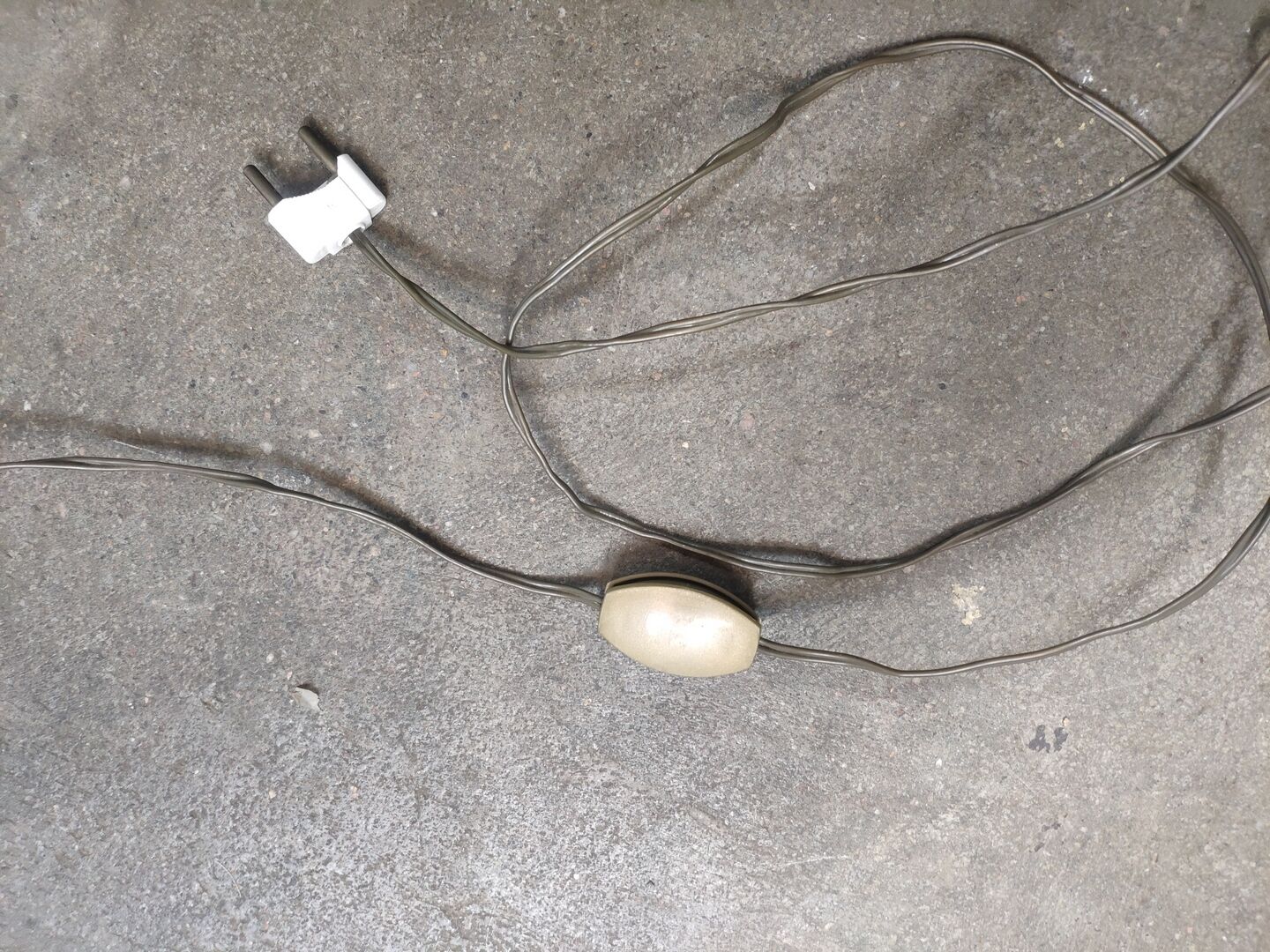 Glass and brass lamppost