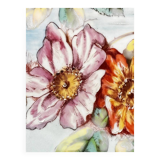 Decorative dish in Limoges porcelain, hand-painted decoration – late 19th century