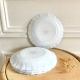Dessert plates Honorine Arcopal 1980