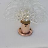 Wall light Trasparent Jewel Murano Glass Leave by Barovier e Toso, 1950s