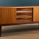 Retro 1960s long zebrano & rosewood sideboard by elliots of newbury eon