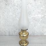 Brass oil lamp