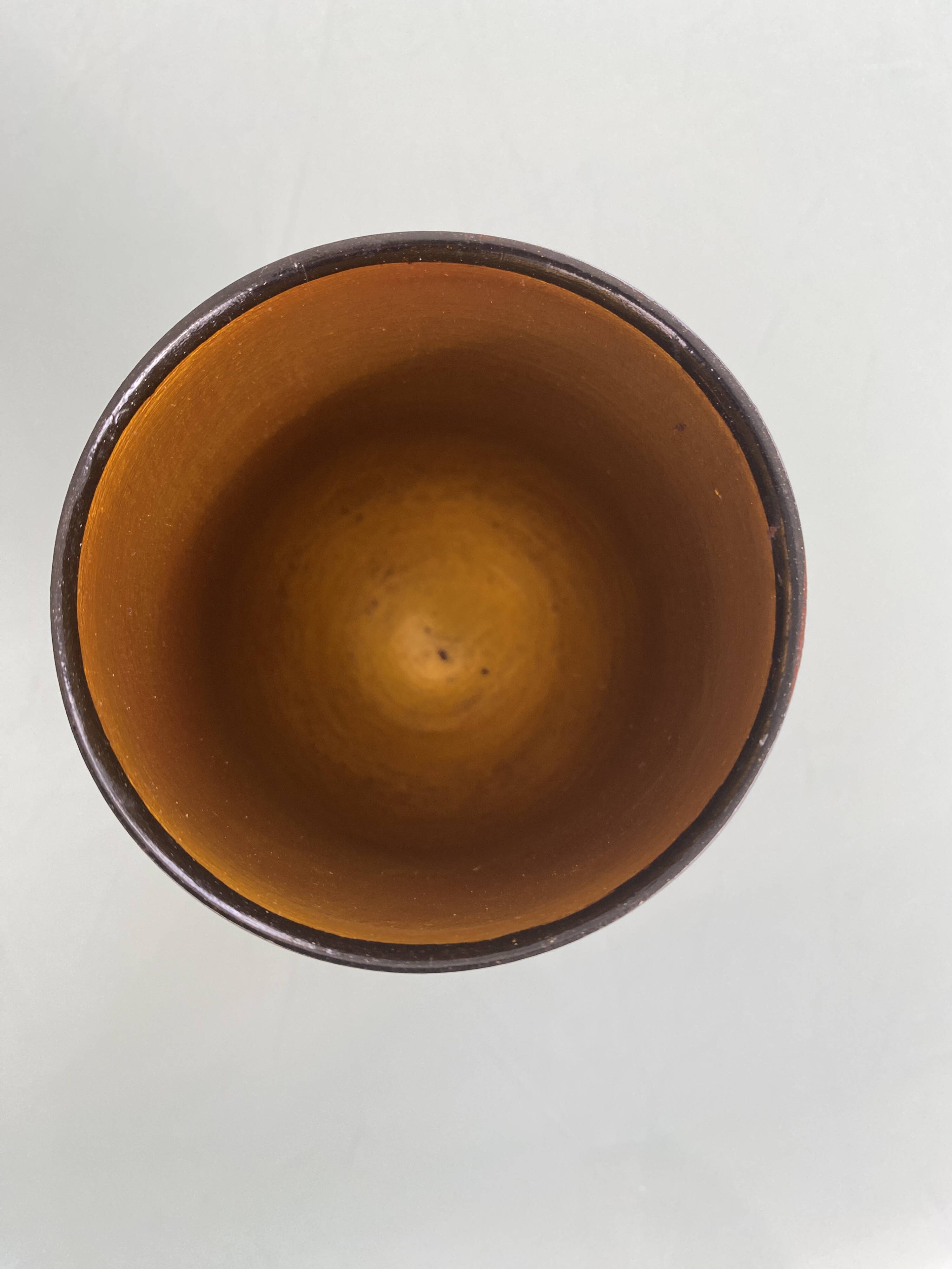 Russian Khokhloma mug