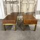 Pair of bedside tables serving as end tables by Guy Lefèvre for Maison JANSEN 1970s