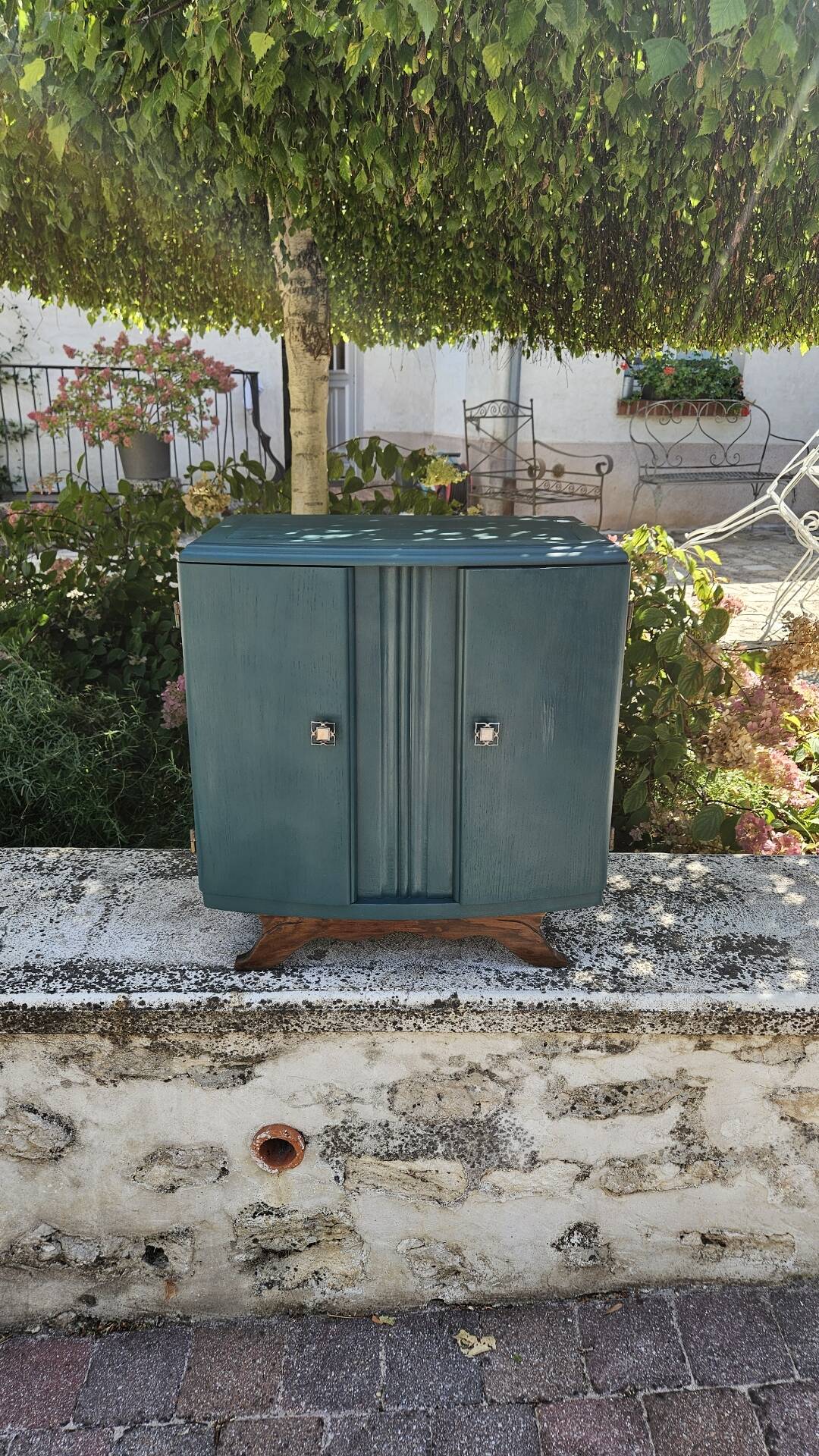 Table de chevet vintage