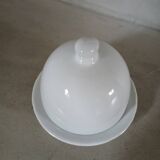 Beurrier individuel en porcelaine