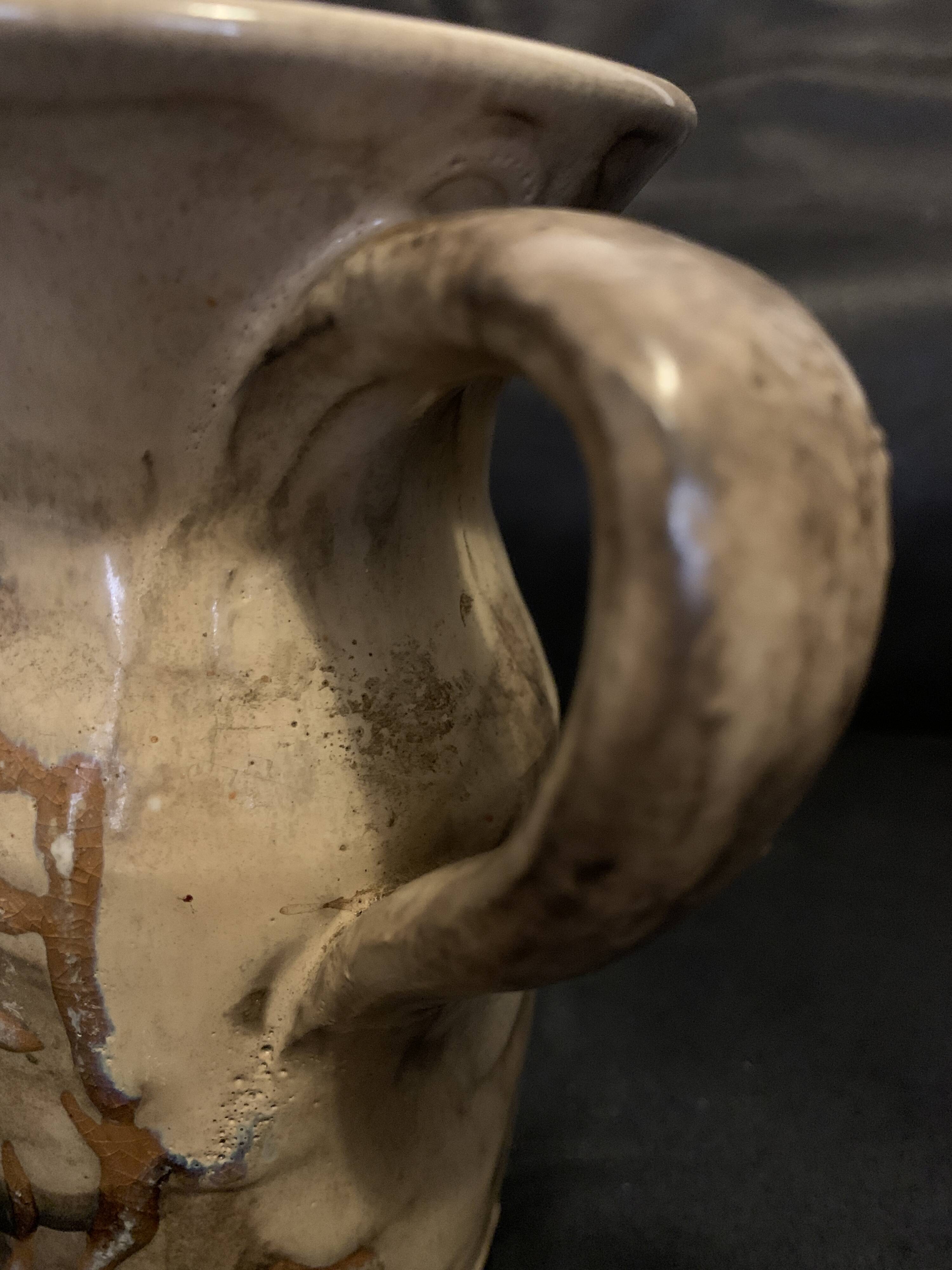 Vallauris pitcher 16cm 1970 in ceramic vintage jug old France