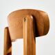 Table en pin par Rainer Daumiller, lot de 7
