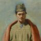 Peinture d'un homme vers 1850