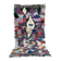 Vintage Moroccan Boucherouite rug: small abstract rug