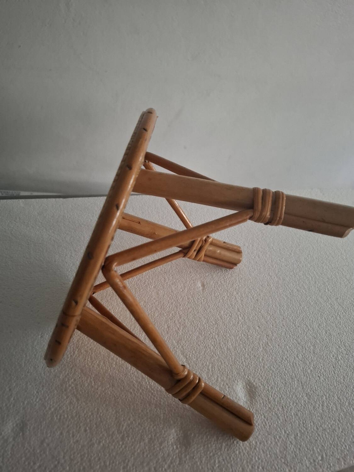 Small bamboo table