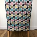 Modern graphic fabric heater