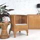 Wooden buffet storage unit