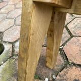 Pair of small vintage benches
