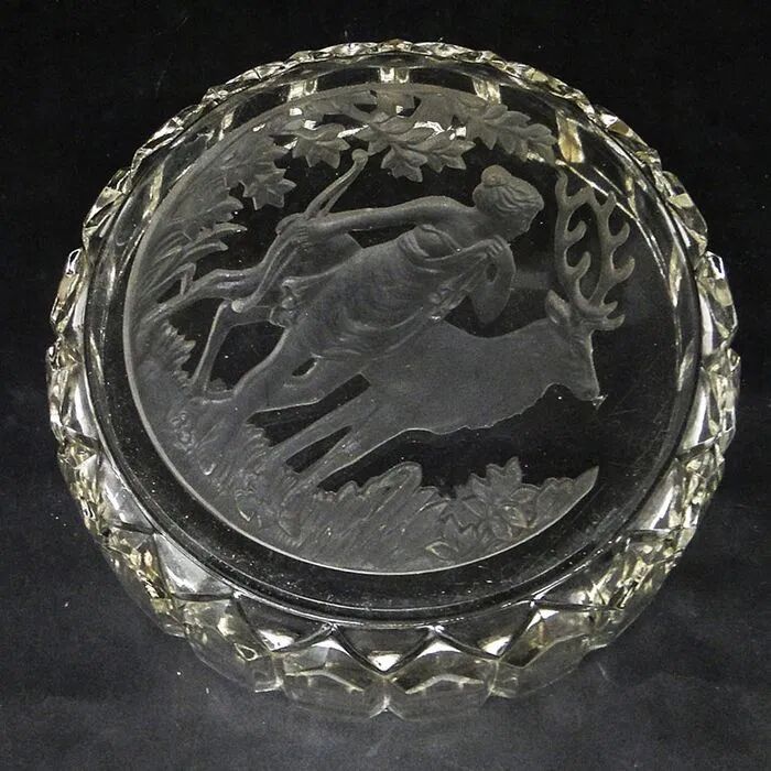 J4W Ząbkowice - plate with Diana and the Deer