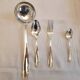 Silver cutlery set 37 pieces Louis XV style
