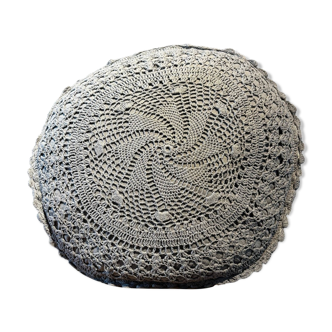 Crochet cushion