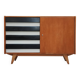 U-458 black and white sideboard by Jiri Jiroutek for Interier Praha
