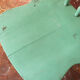 Rustic green ranch style wooden chair