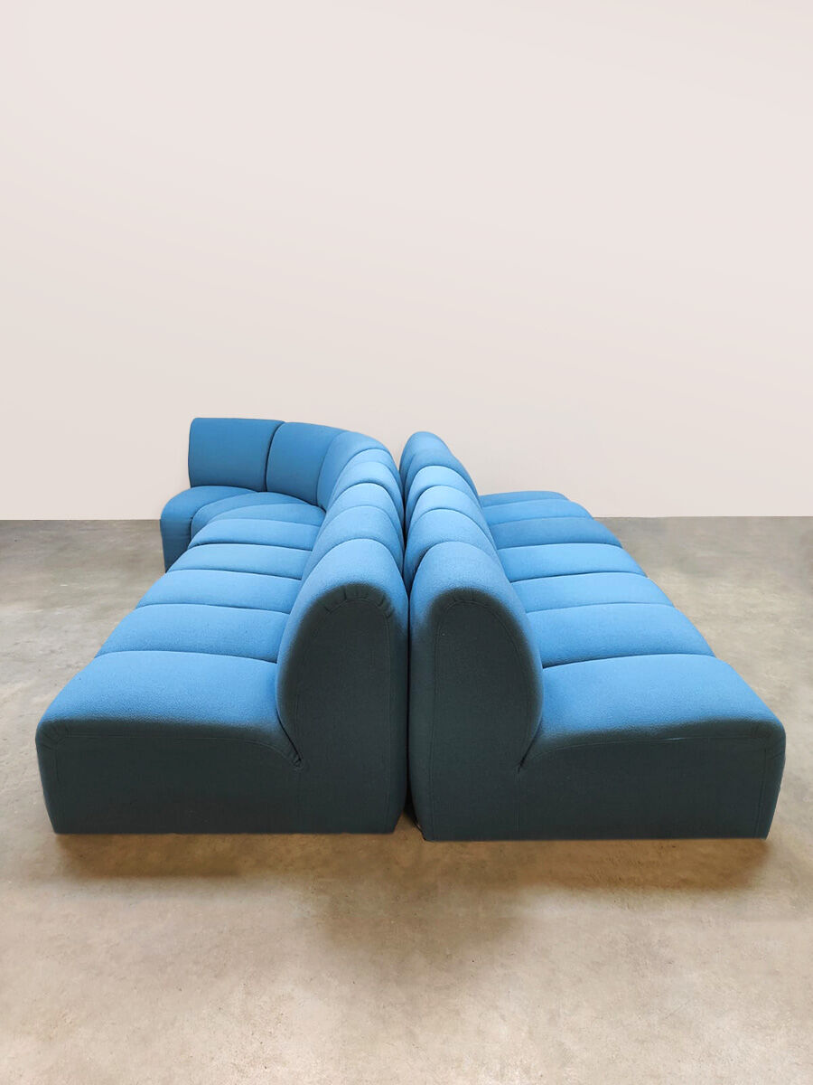 Rare Dutch vintage design modular 'Mississippi' sofa Pierre Paulin Artifort