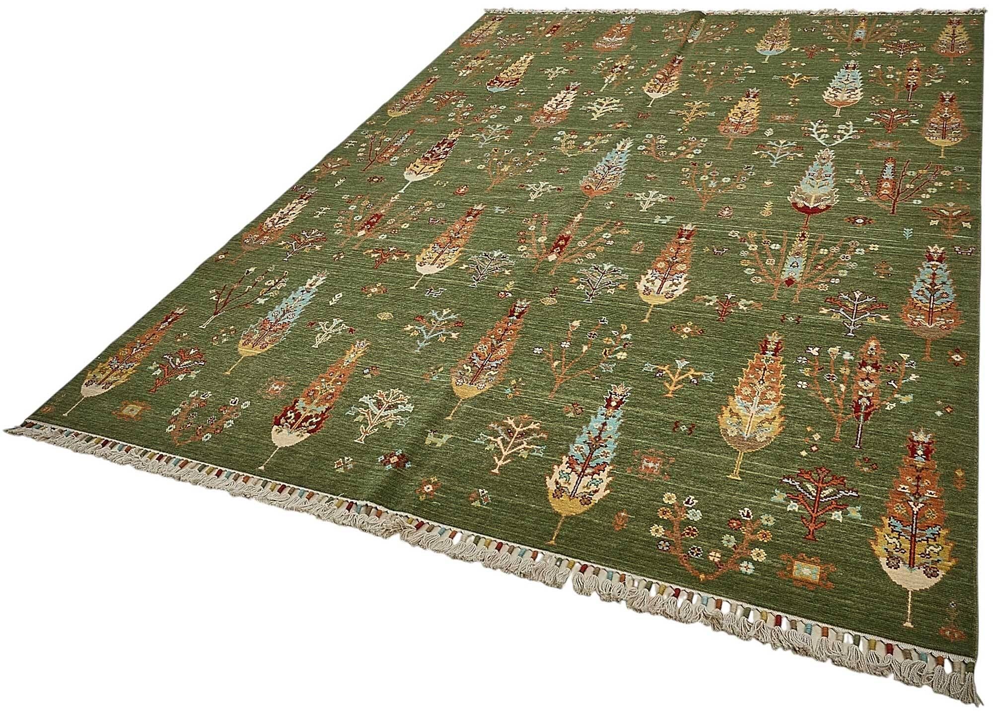 Turkish Handcrafted Loom Oushak Rug 204 cm x 302 cm