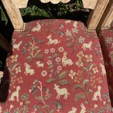 4 chaises de Style Louis XIII