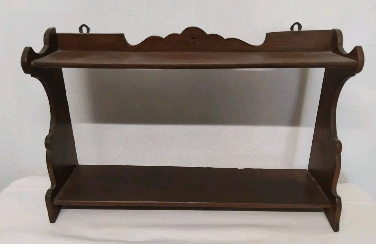 Old Wooden Wall Shelf