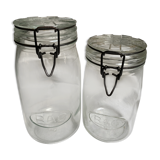 Pair of Rac jars