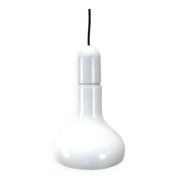 Vintage lacquered aluminium pendant by Staff Leuchten 1970s