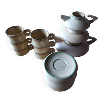 Service à thé SC3 Italy design vintage céramique