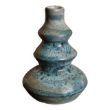 Designer vase by Jean Busson in glazed ceramic terracotta from Dinan