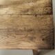 Handcrafted solid oak farmhouse table – France, 1950s