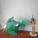 Ceramic fish signed Lejan - Art Deco