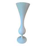 White Opaline Vase 1970s